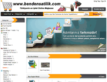 Tablet Screenshot of bendensatilik.com